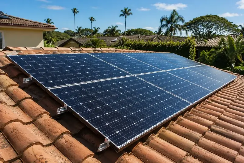 Installation de panneaux solaires à Saultain